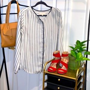 Striped Blouse from Loft
